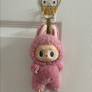 Pink Labubu Keychain